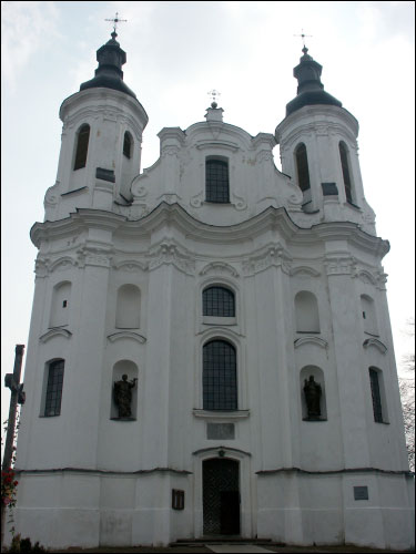  - Kościół św. Andrzeja Apostoła. Fasada główna