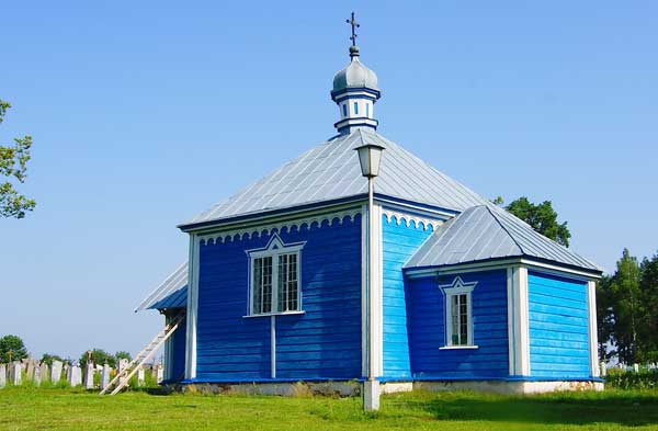 Dabravola. Orthodox church of the Assumption