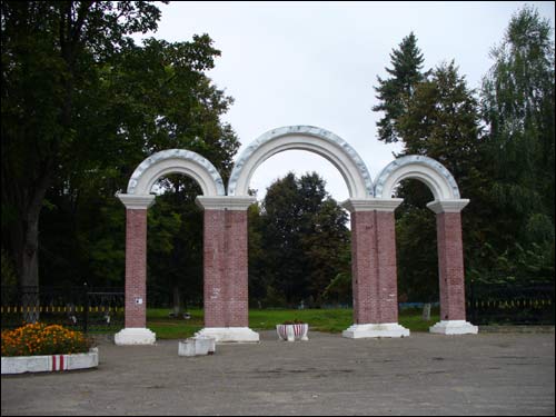 Svisłač. Manor park of the Tyškievič former Manor-place