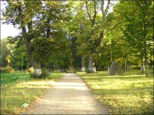 Svisłač. Manor park of the Tyškievič former Manor-place
