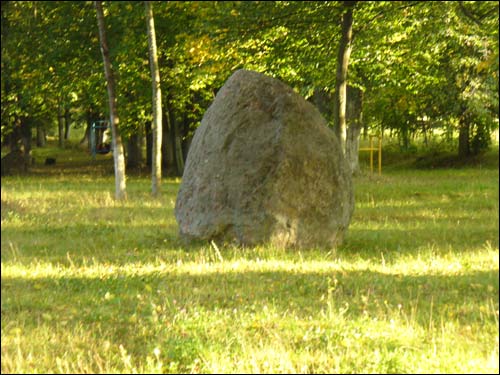 Svisłač. Manor park of the Tyškievič former Manor-place