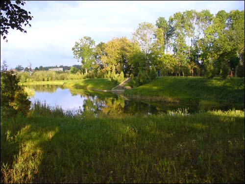 Svisłač. Manor park of the Tyškievič former Manor-place