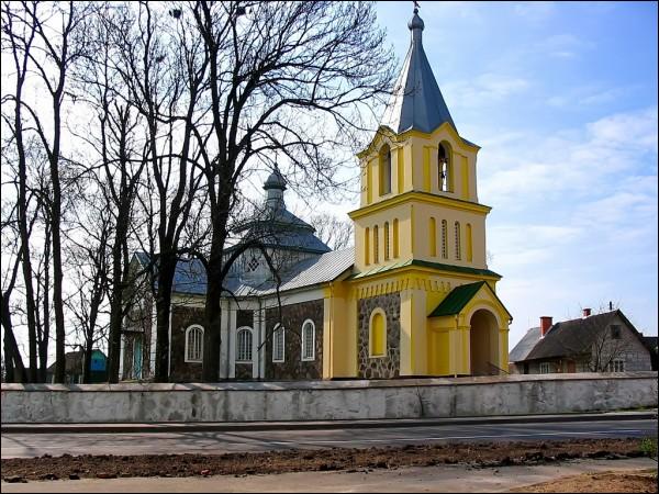 Astryna. Orthodox church of the Transfiguration