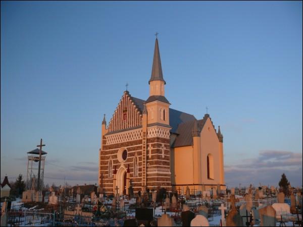 Ražanka. Catholic church of St. Peter and St. Paul