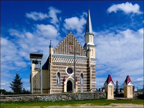 Ražanka. Catholic church of St. Peter and St. Paul