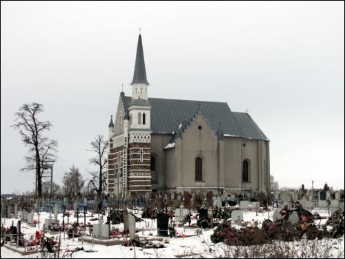 Ražanka. Catholic church of St. Peter and St. Paul