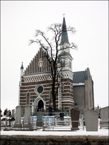 Ražanka. Catholic church of St. Peter and St. Paul