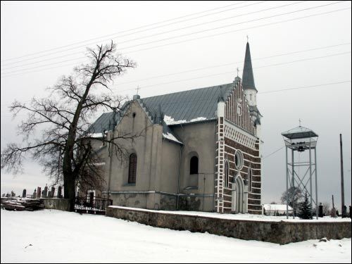 Ražanka. Catholic church of St. Peter and St. Paul