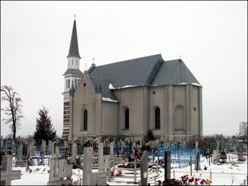 Ražanka. Catholic church of St. Peter and St. Paul