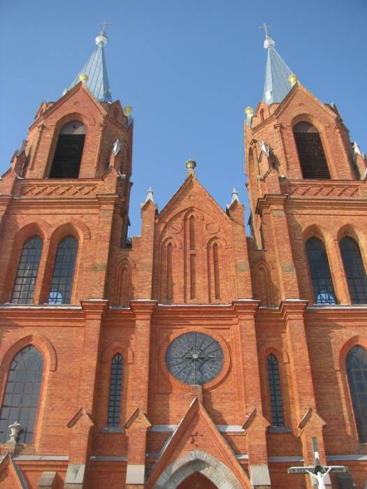 Staryja Vasiliški. Catholic church of St. Peter and St. Paul