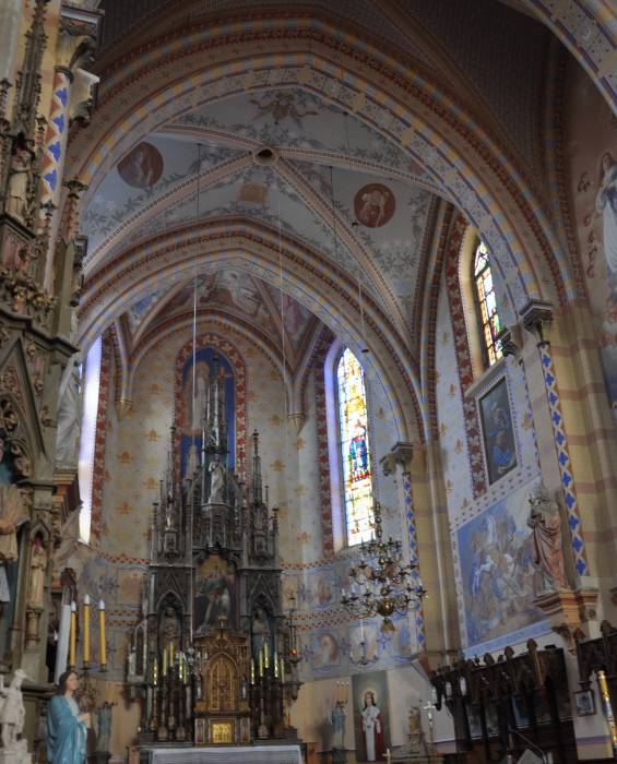 Staryja Vasiliški. Catholic church of St. Peter and St. Paul