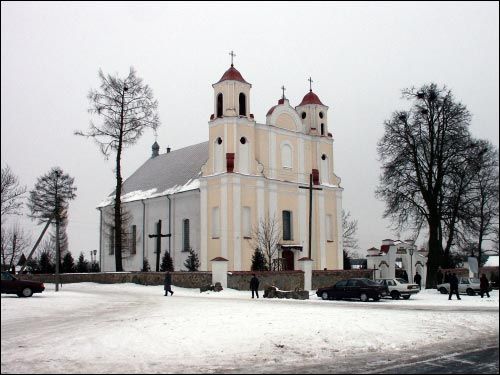 Vasiliški. Catholic church of St. John the Baptist