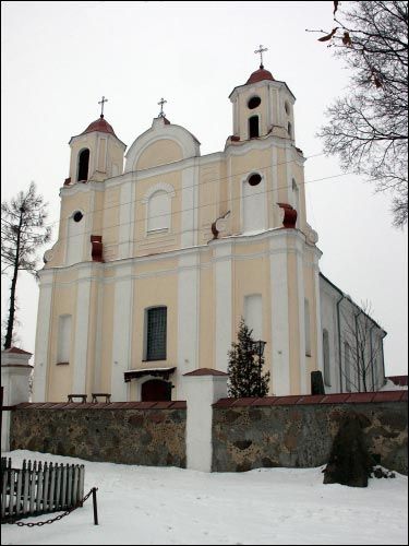 Vasiliški. Catholic church of St. John the Baptist
