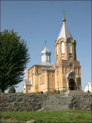 Roś. Orthodox church of the Holy Trinity