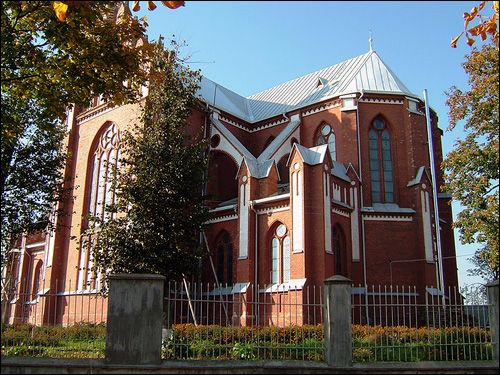 Šyłavičy. Catholic church of the Holy Trinity