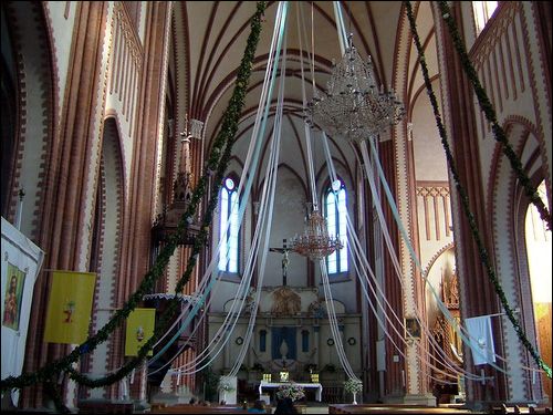 Šyłavičy. Catholic church of the Holy Trinity