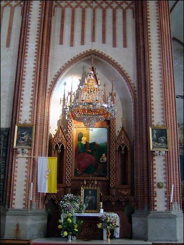 Šyłavičy. Catholic church of the Holy Trinity