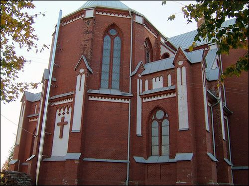 Šyłavičy. Catholic church of the Holy Trinity