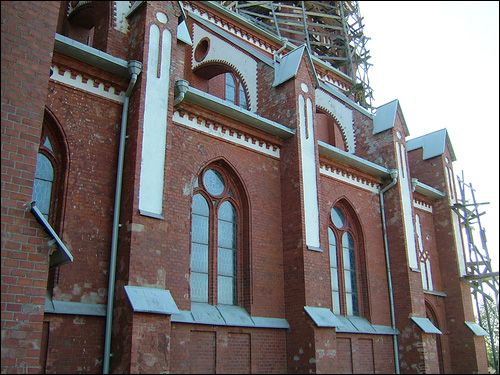 Šyłavičy. Catholic church of the Holy Trinity