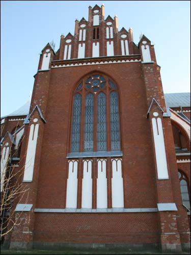 Fragment Šyłavičy. Catholic church of the Holy Trinity
