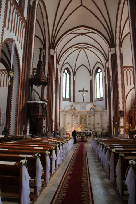 Šyłavičy. Catholic church of the Holy Trinity