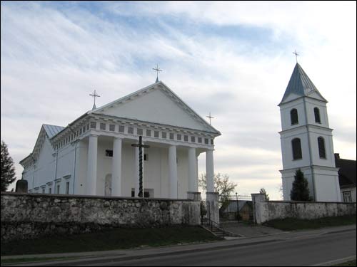 Viarejki. Catholic church of St. Mary