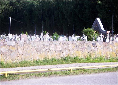 Werenów (Woronów).  Cmentarz stary katolicki