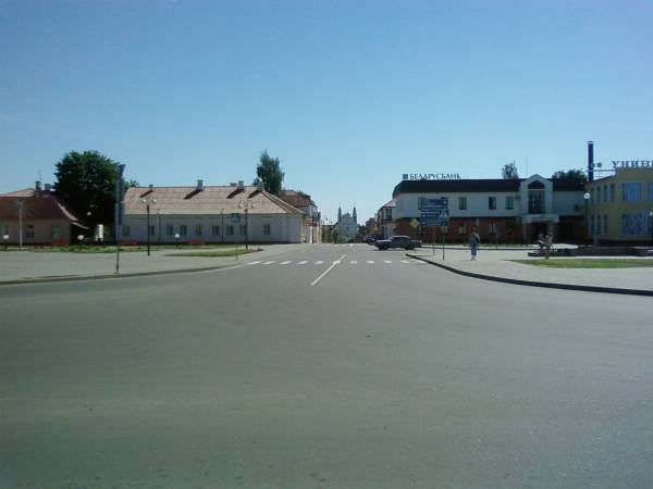 Ивье |  Улицы местечка . 