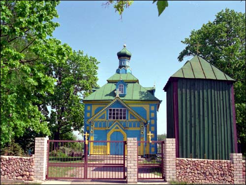 Haradzišča. Orthodox church of the Exaltation of the Holy Cross