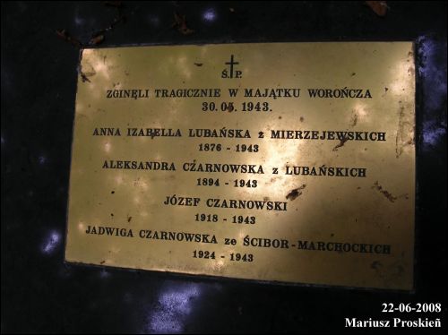 Варонча. Могілкі старыя каталіцкія