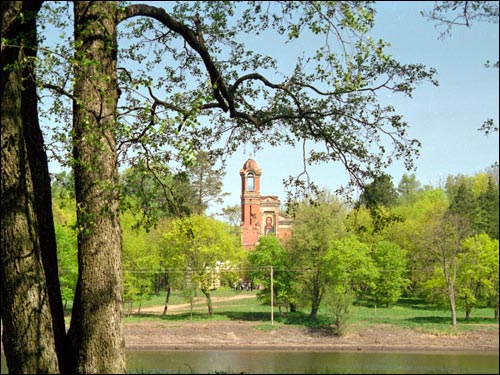 Куток парку Мір. Краявіды