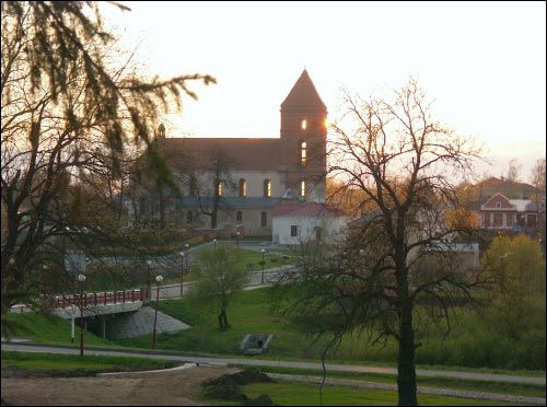 Мікалаеўскі касьцёл Мір. Краявіды