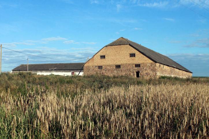  - Dwór gospodarczy . 