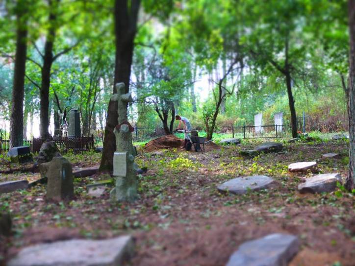  - cemetery Catholic. 