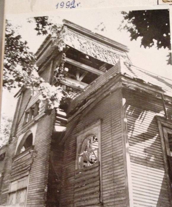  - Костёл Святого Сердца Иисуса. Вид костела в 1992 году