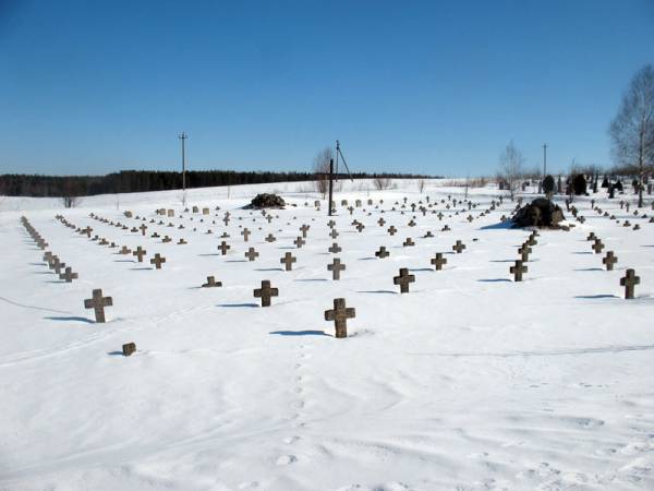 Baruny. Soldierly (WWI) Cemetery 