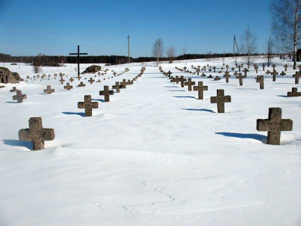 Baruny. Soldierly (WWI) Cemetery 