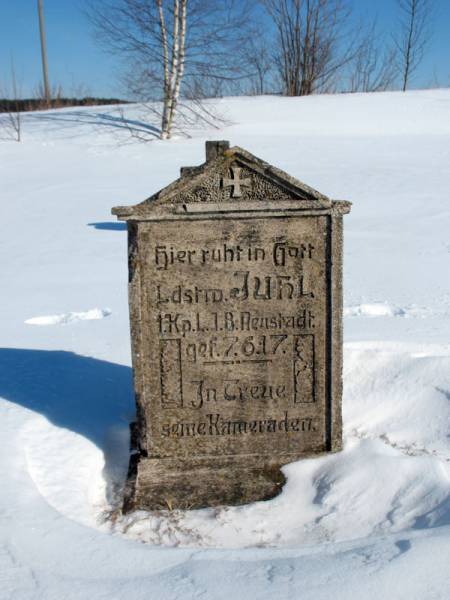 Baruny. Soldierly (WWI) Cemetery 