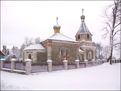 Radzivoniški. Orthodox church of the Assumption