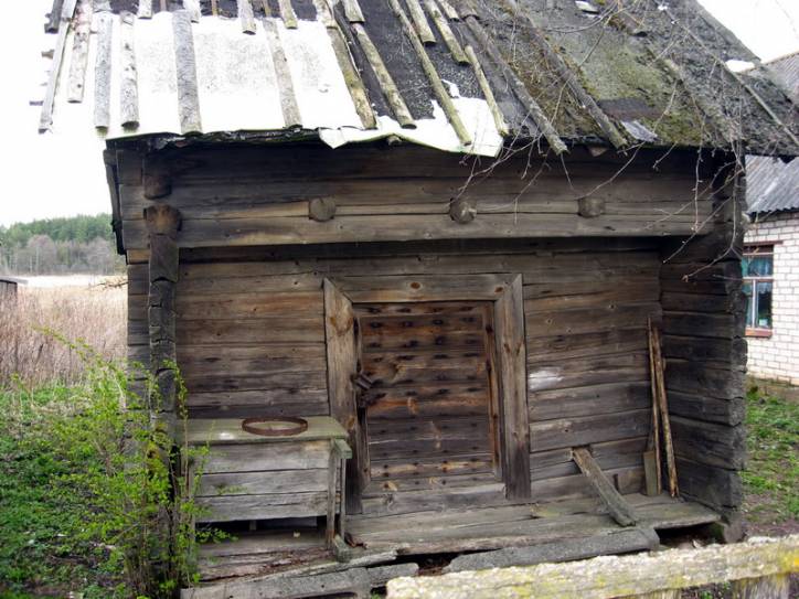 Tumašaŭcy. In the village 