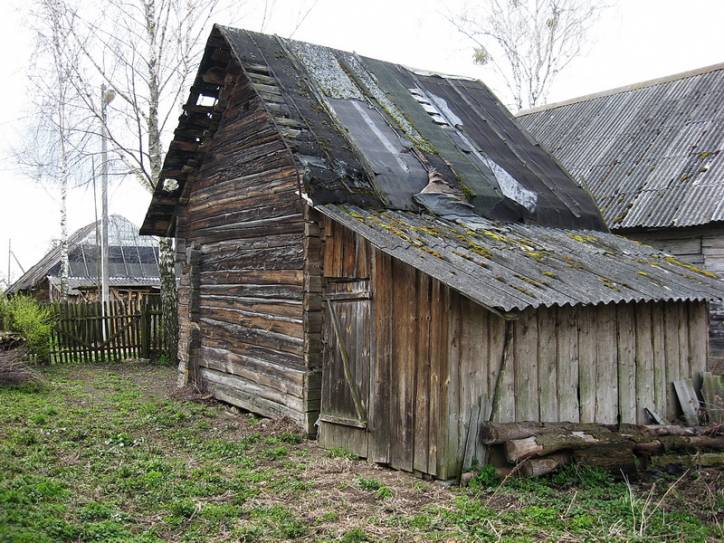 Tumašaŭcy. In the village 