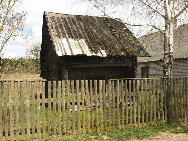 Tumašaŭcy. In the village 