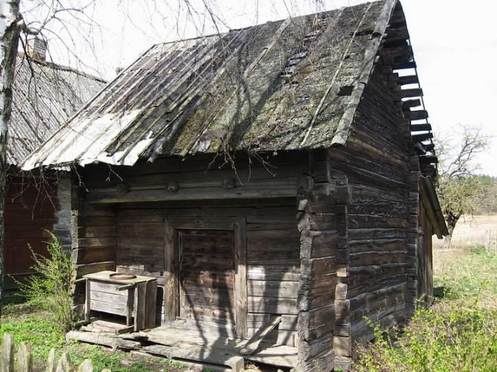 Tumašaŭcy. In the village 