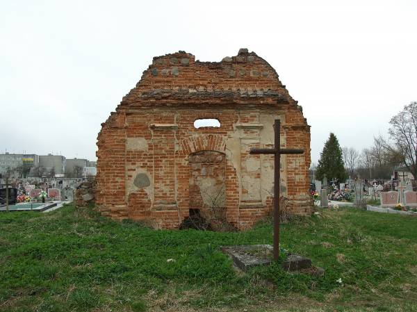 Ščučyn. Chapel at cemetery