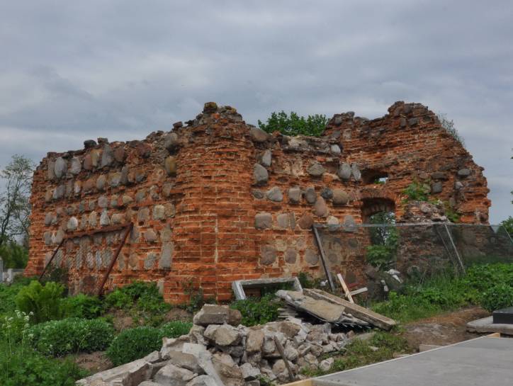 - Chapel at cemetery. 