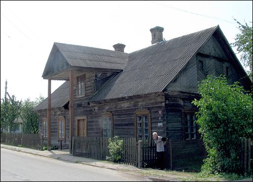 Vialikaje Mažejkava.  In the village 