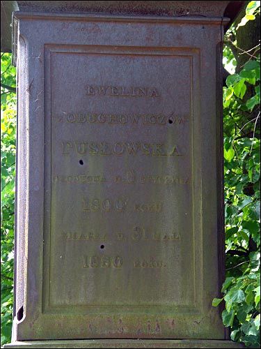  -  Pusłoŭski Tomb. 