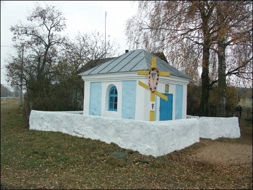 Пясочная. Каплічка прыдарожная 