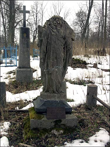  - cemetery Old Catholic. Nagrobek Wiktoryi z Chrółow Witorskiej (?)