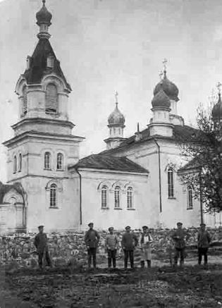 Moŭčadź. Orthodox church of St. Peter and St. Paul